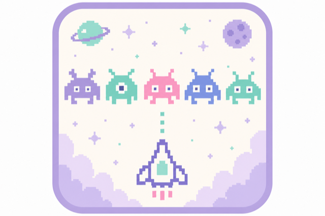 Slang Invaders illustration